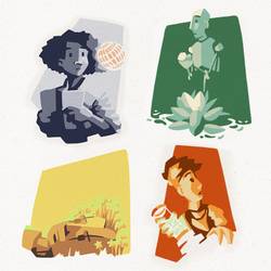 Imagem ilustrativa do trabalho “Personagens Sci-fi”