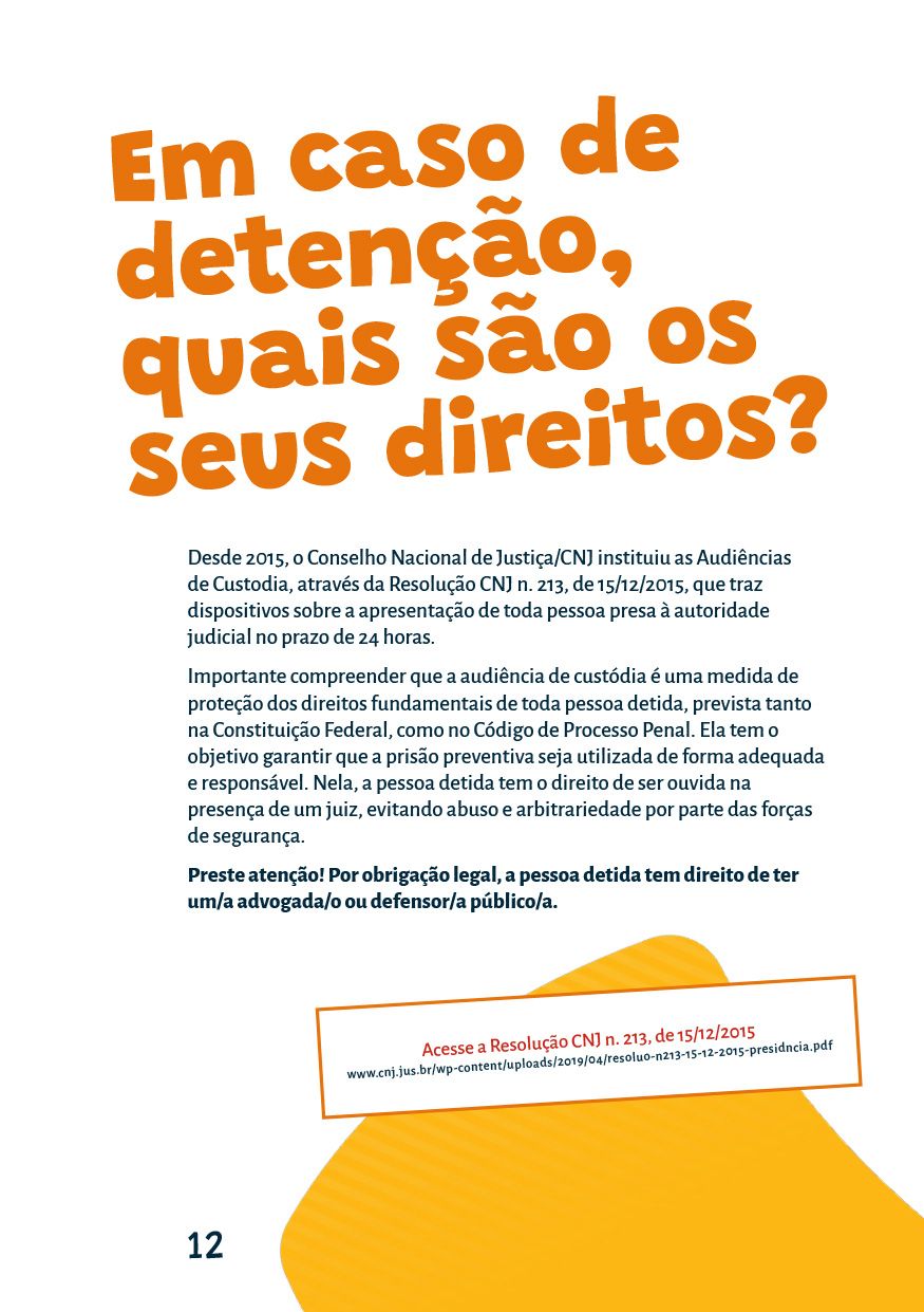 Picture of the work ““Pega Visão”: Rights of Black Youth”