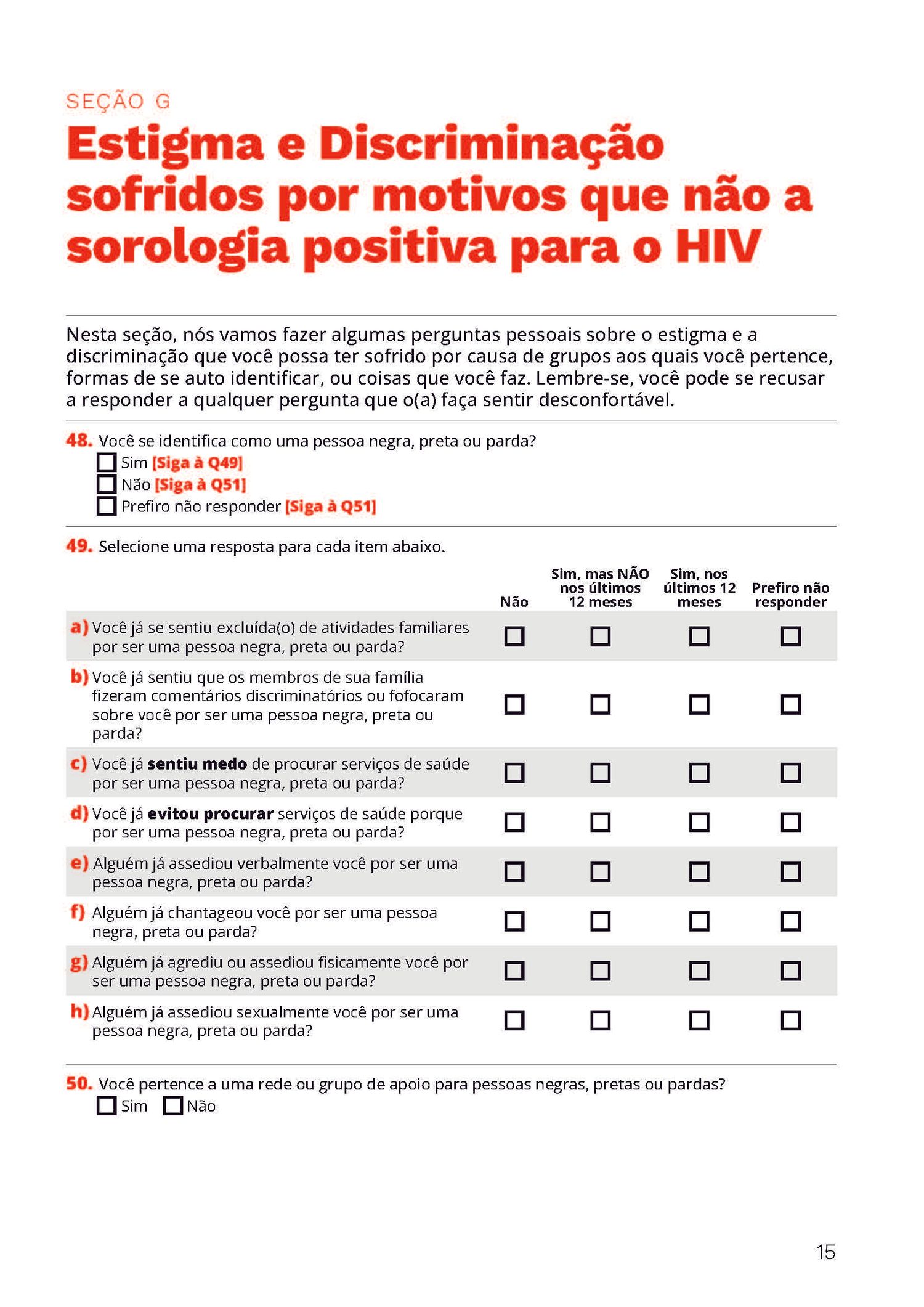 Picture of the work “Stigma Index 2024 Questionnaire”