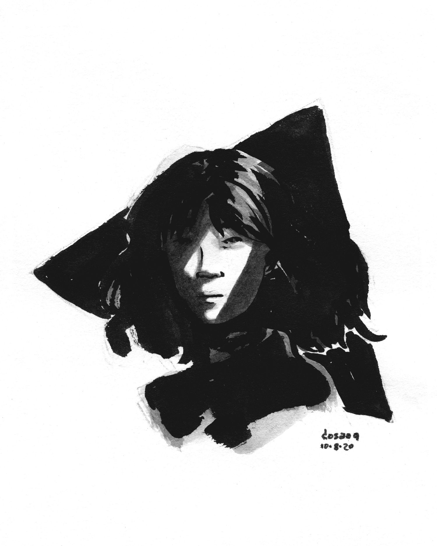 Imagem ilustrativa do trabalho “Retratos sobre triângulos”