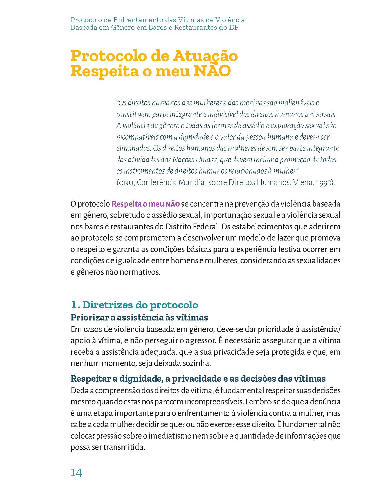 Picture of the work “Respect my NO”
