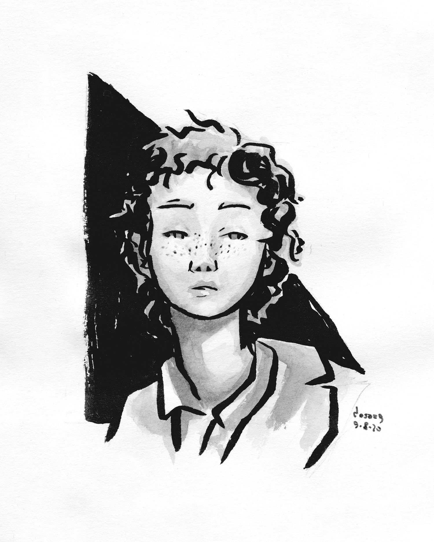 Imagem ilustrativa do trabalho “Retratos sobre triângulos”