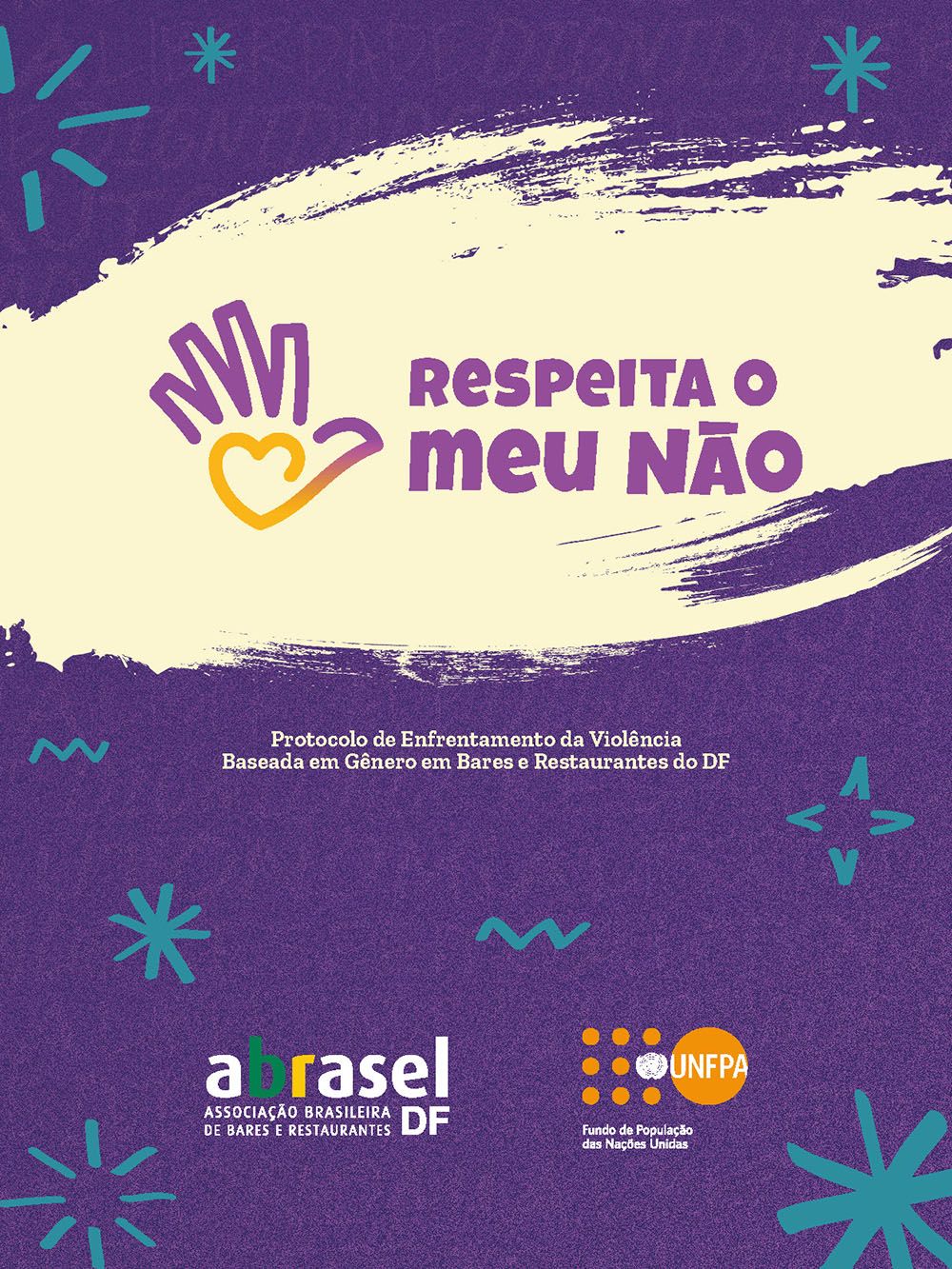 Imagem ilustrativa do trabalho “Respeita o meu NÃO”