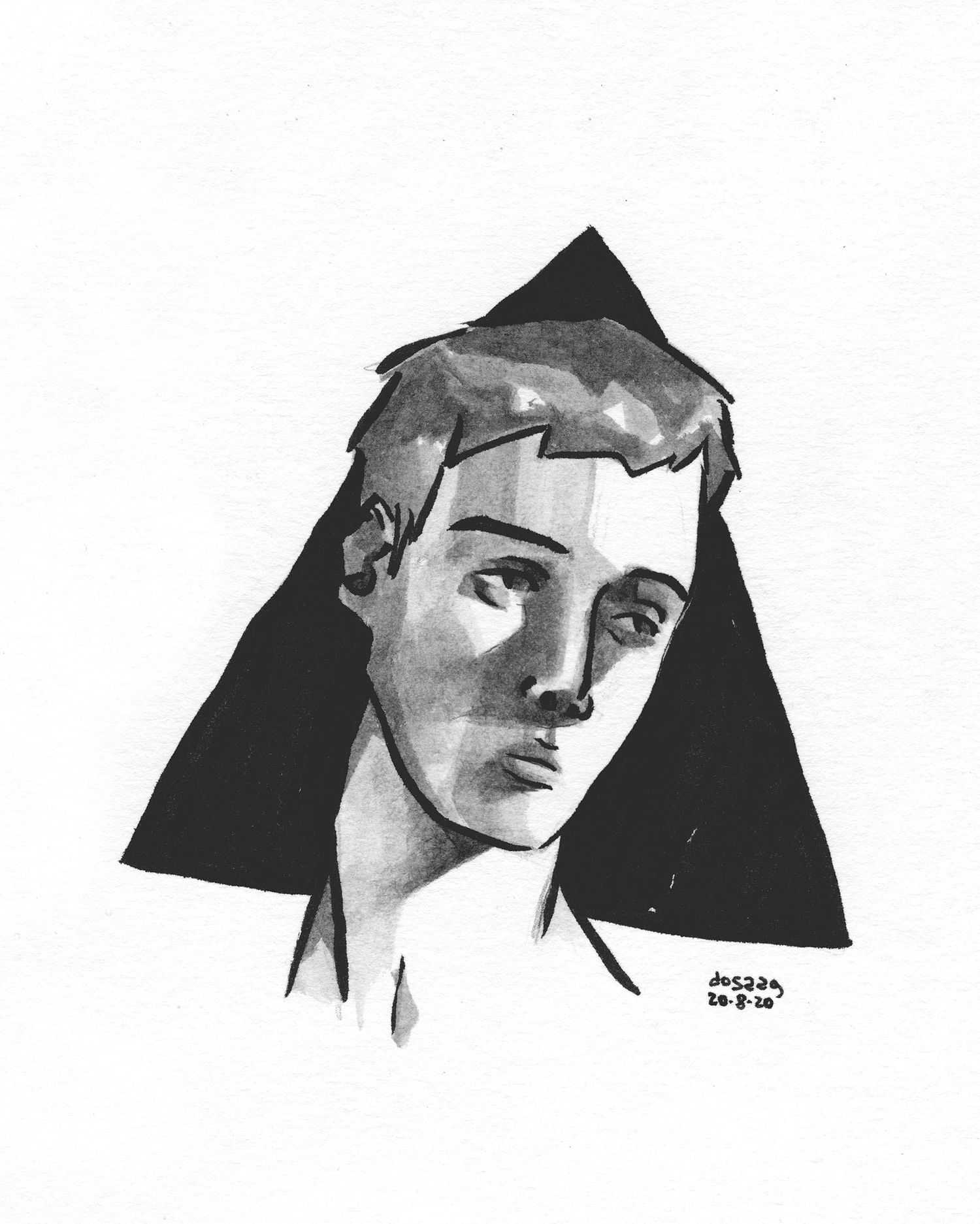 Imagem ilustrativa do trabalho “Retratos sobre triângulos”