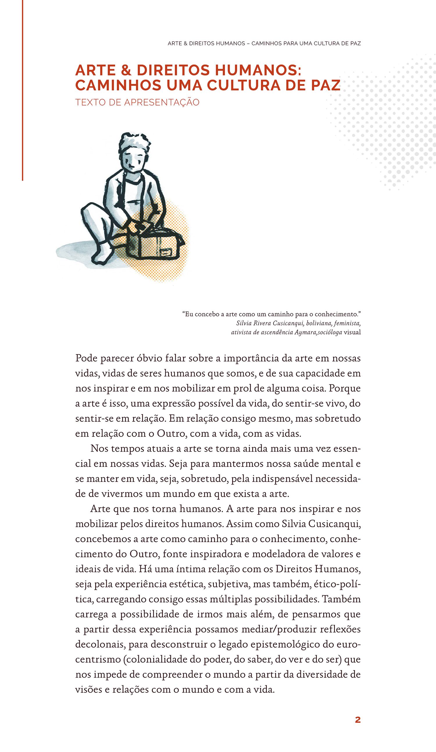 Picture of the work “Art & Human Rights”