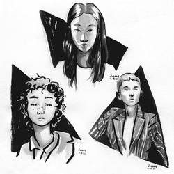 Imagem ilustrativa do trabalho “Retratos sobre triângulos”