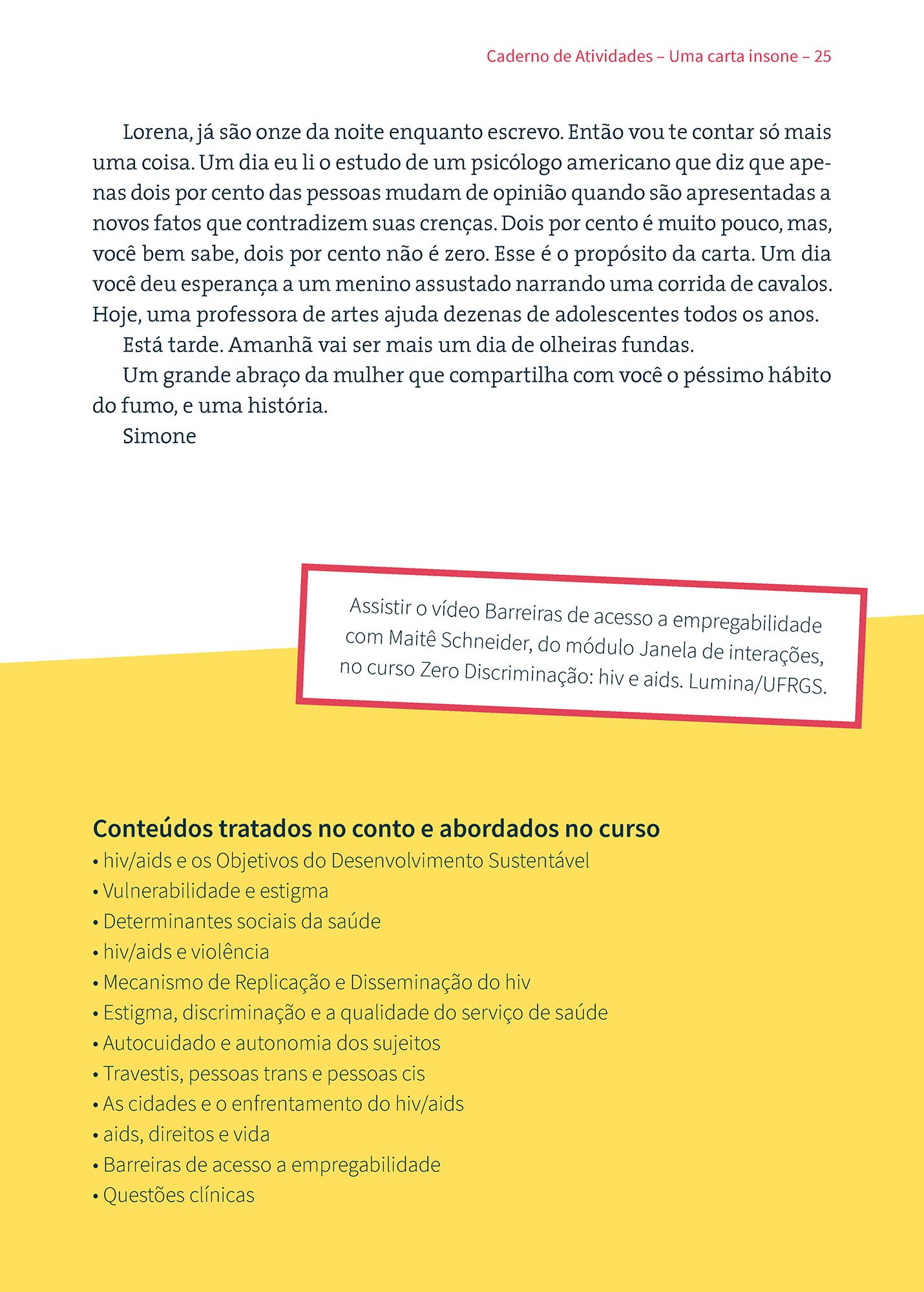 Picture of the work “Zero Discrimination: hiv and aids”