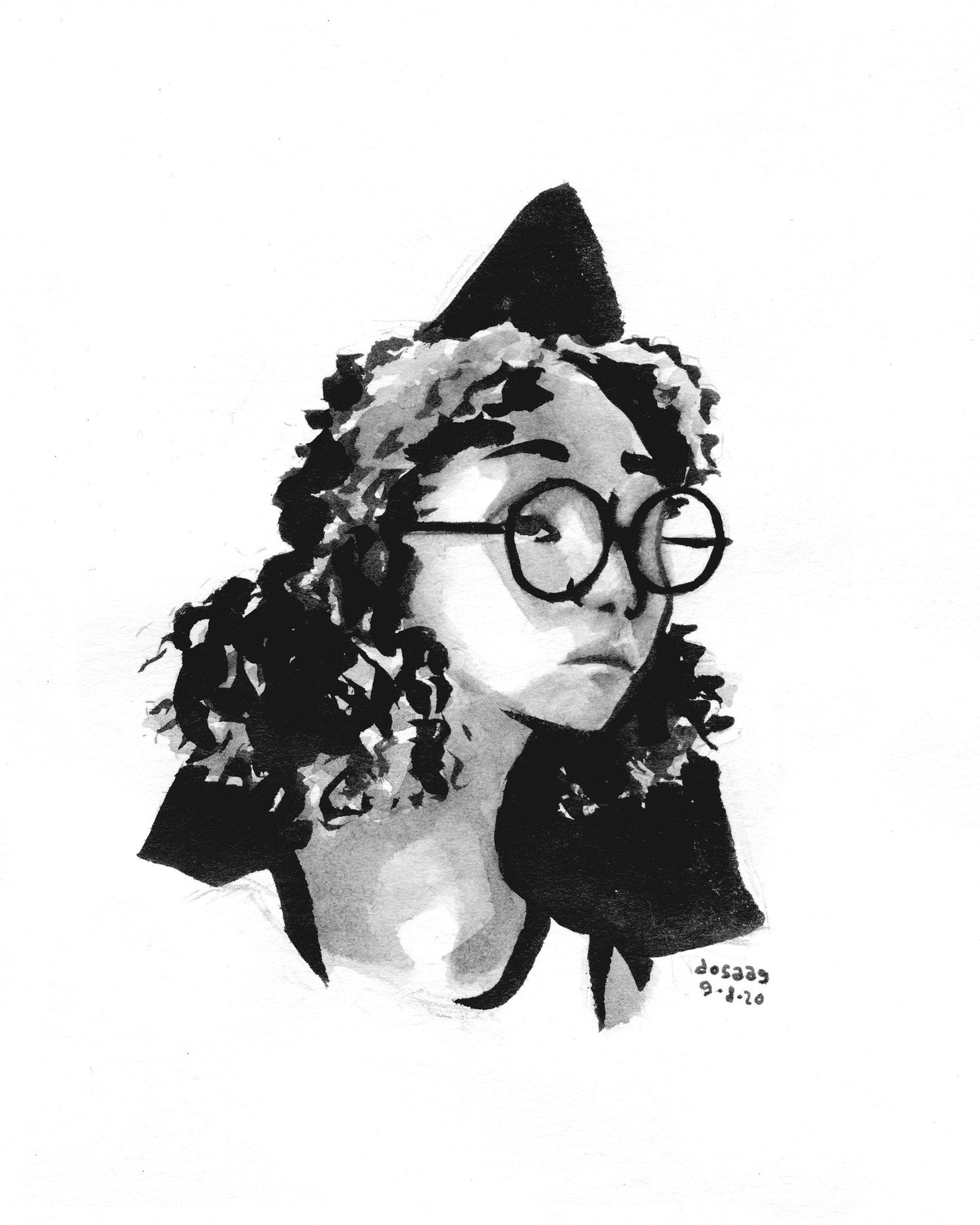 Imagem ilustrativa do trabalho “Retratos sobre triângulos”