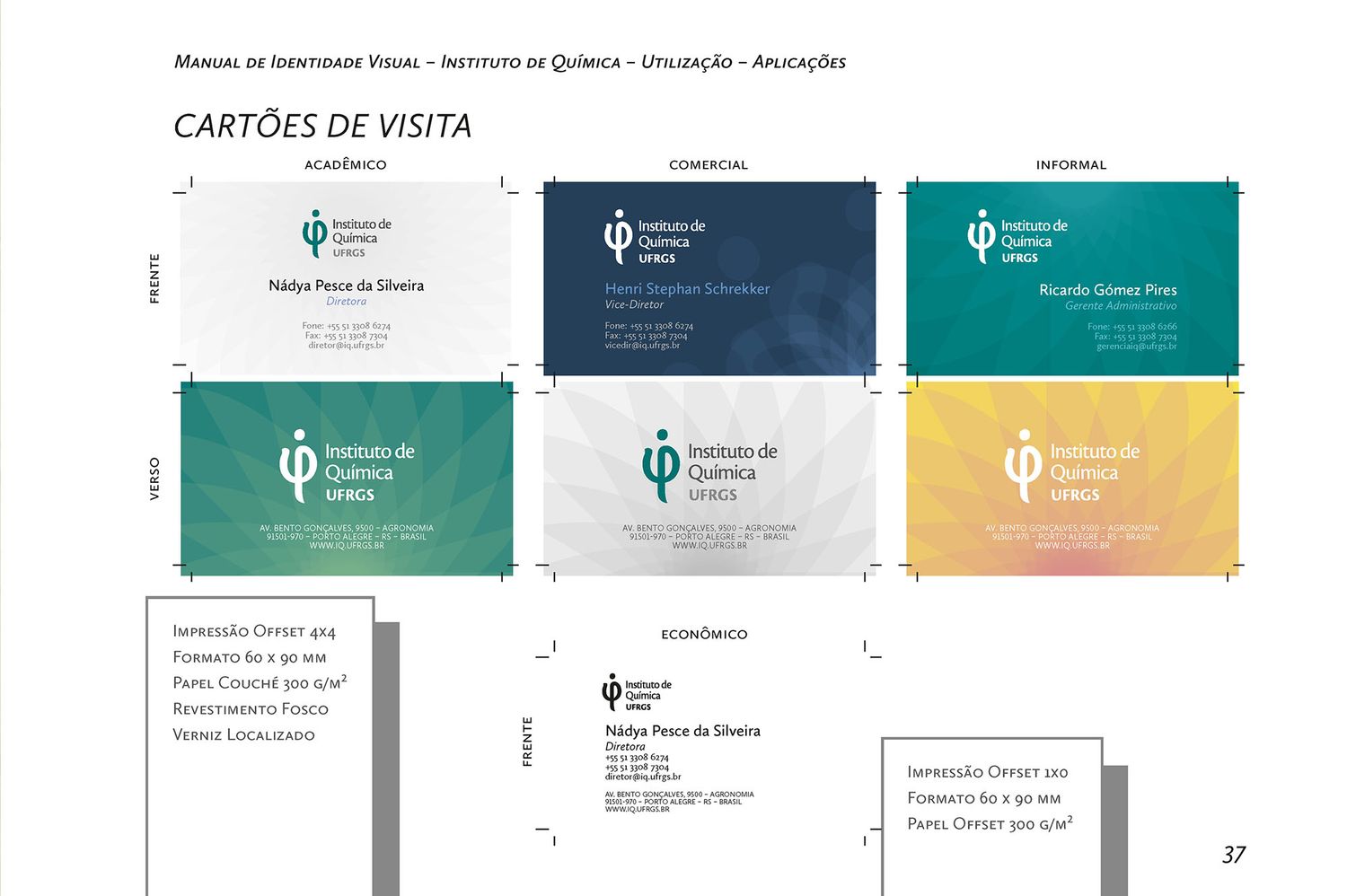 Picture of the work “Institute of Chemistry of UFRGS”